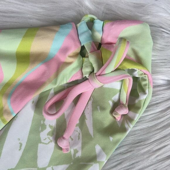 Roxy Tropics Hype Hipster Reversible Ambrosia Swirl Bikini Bottom Size XL - Picture 4 of 11